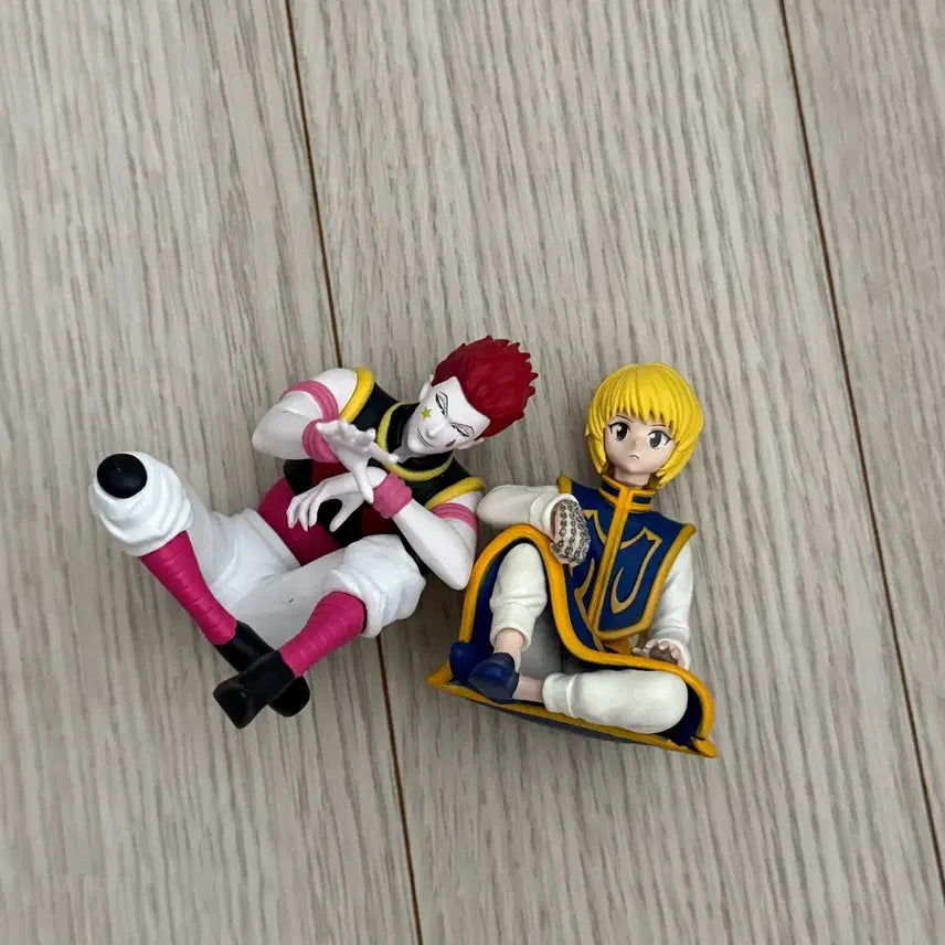 [BUNJANG] Hisoka &amp; Kurapika Swarasetai Figure Bundle Set / 일괄 히소카 크라피카 스와라세타이 피규어