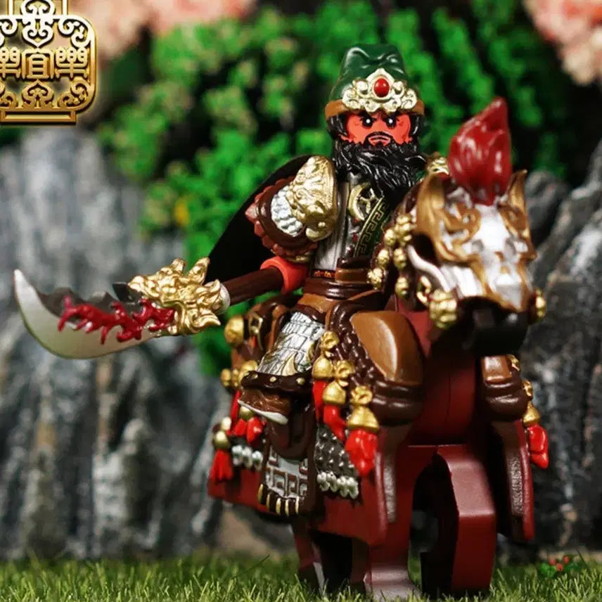 [BUNJANG] LEGO Custom Guan Yu (Rayleigh 2) Figure / 레고 커스텀 삼국지 관우 (레일리2) <이번주까지만 싸게 팔아요>