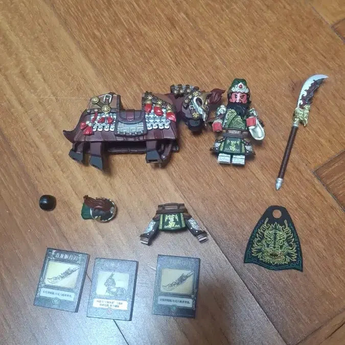 [BUNJANG] LEGO Custom Guan Yu (Rayleigh 2) Figure / 레고 커스텀 삼국지 관우 (레일리2) <이번주까지만 싸게 팔아요>