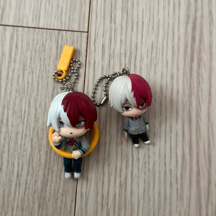 [BUNJANG] My Hero Academia Todoroki Shoto Figure Keychain Bundle Set / 일괄) 토도로키 쇼토 나히아 히로아카 피규어 키링