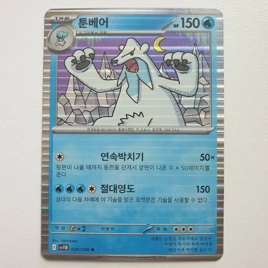[BUNJANG] Toonbear Pokemon Card / 툰베어 포켓몬카드