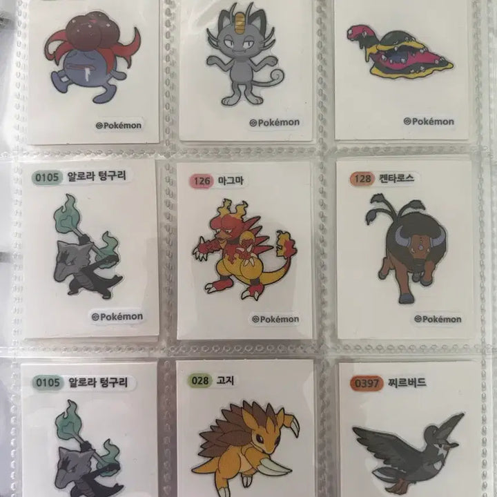 [BUNJANG] Pokemon Sticker Collection / 포켓몬 띠부씰 판매