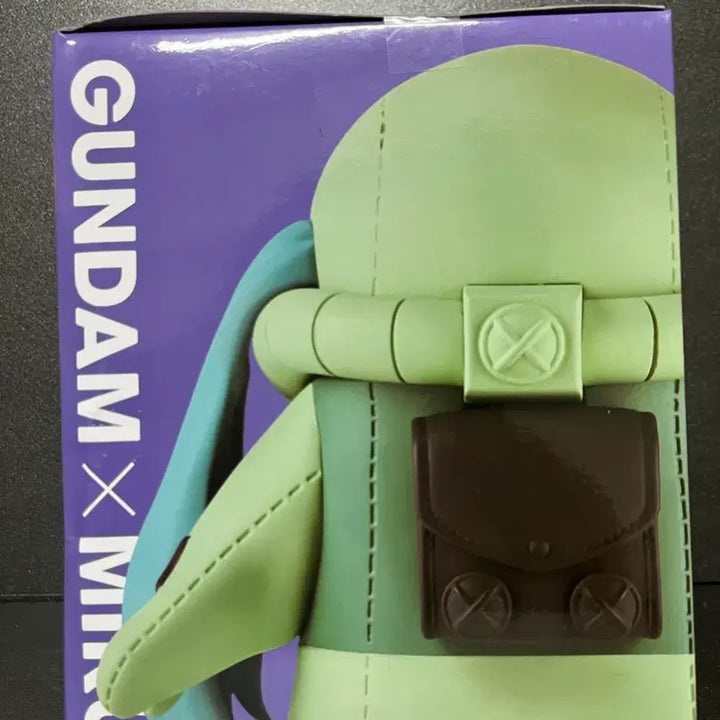 [BUNJANG] Gundam x Hatsune Miku Collaboration Zaku Plush Figure / 건담X미쿠 자쿠구루미 피규어 미쿠 건담 피규어 45주년 하츠네미쿠 피규어