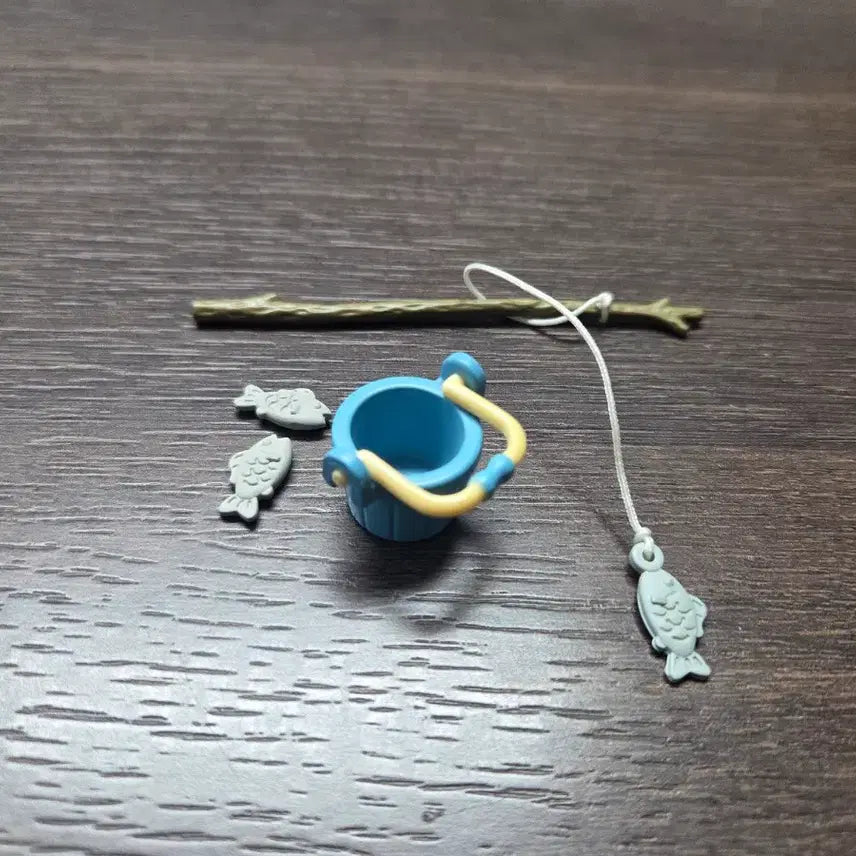 [BUNJANG] Sylvanian Families Fishing Accessories Set (4 Pieces) / 실바니안 낚시 소품 4종