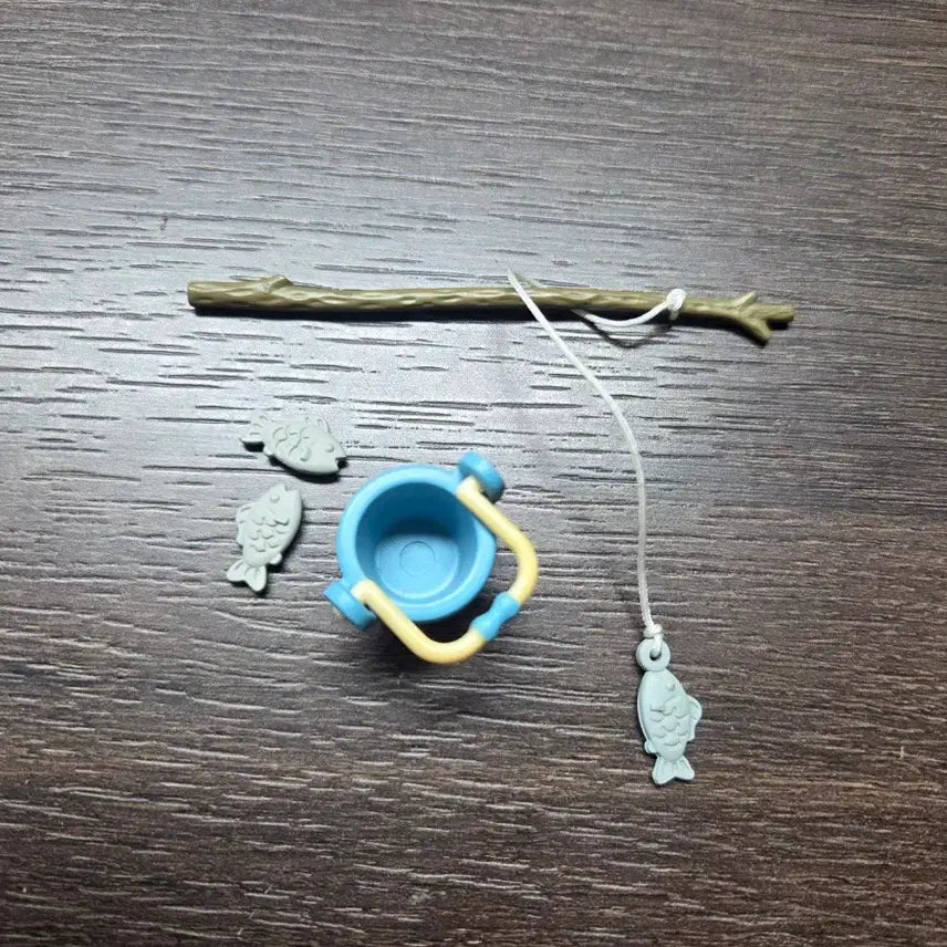 [BUNJANG] Sylvanian Families Fishing Accessories Set (4 Pieces) / 실바니안 낚시 소품 4종