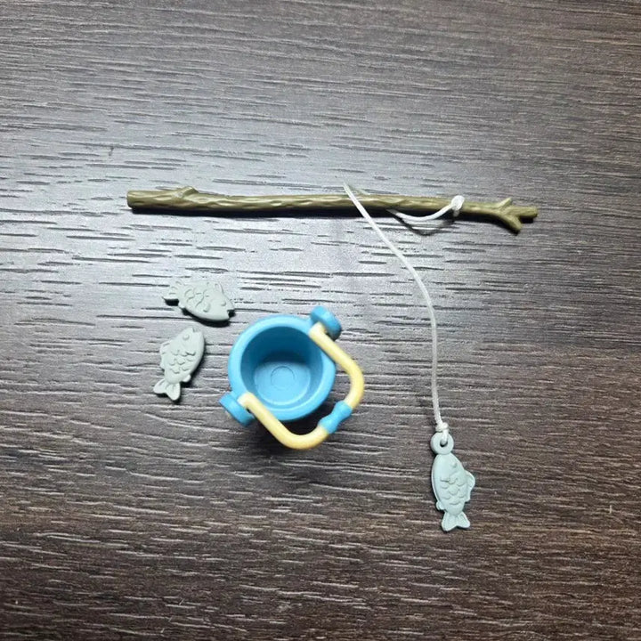 [BUNJANG] Sylvanian Families Fishing Accessories Set (4 Pieces) / 실바니안 낚시 소품 4종