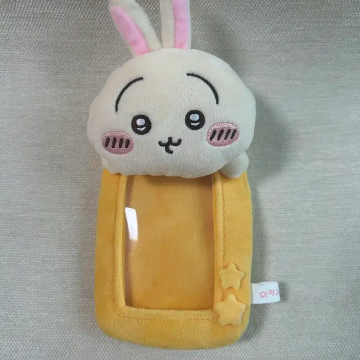 [BUNJANG] Usagi Clear Photocard Keychain / 우사기 키링 투명 포토카드