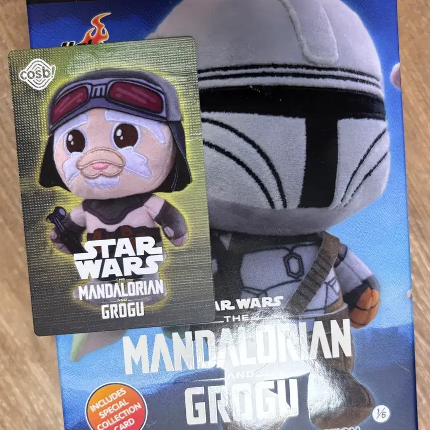[BUNJANG] The Mandalorian &amp; Grogu Cosbi Keyring Doll (Anzellan) / 만달로리안과그로구 코스비 키링 인형-안젤란