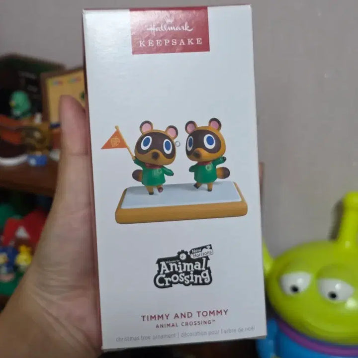 [BUNJANG] Animal Crossing Tom Nook &amp; Timmy/Tommy Ornament Set / 동물의숲 콩돌이 밤돌이 오너먼트