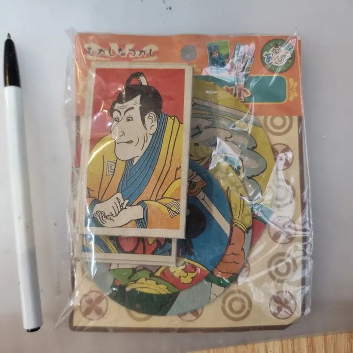 [BUNJANG] Japanese Traditional Menko Card Set (Unused) / 추억의 미사용 일본 전통 멘코&
