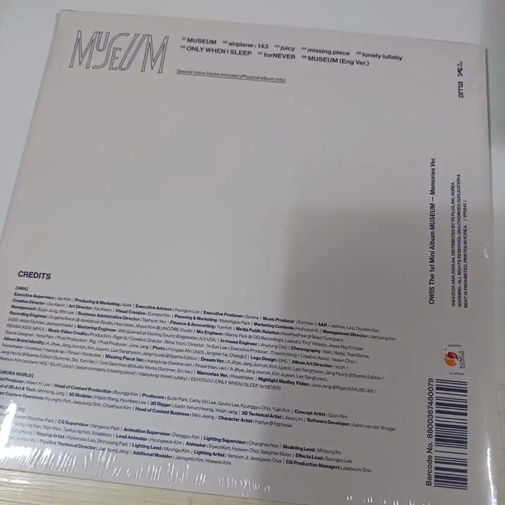 [BUNJANG] OWIS Mini 1st Album LP / OWIS 오위스 미니 1집 (LP)