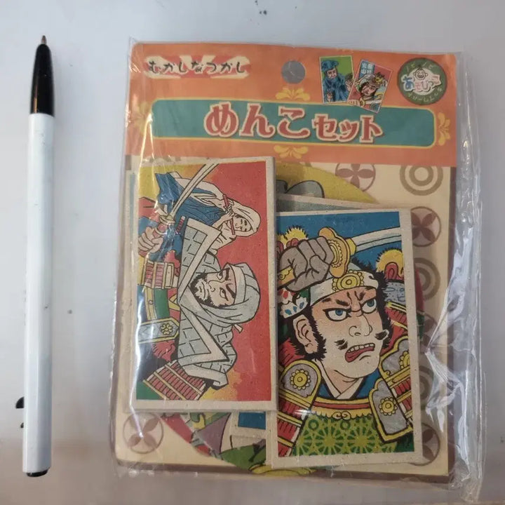 [BUNJANG] Vintage Japanese Menko Card Set (Unused) / 추억의 미사용 일본 전통 멘코&