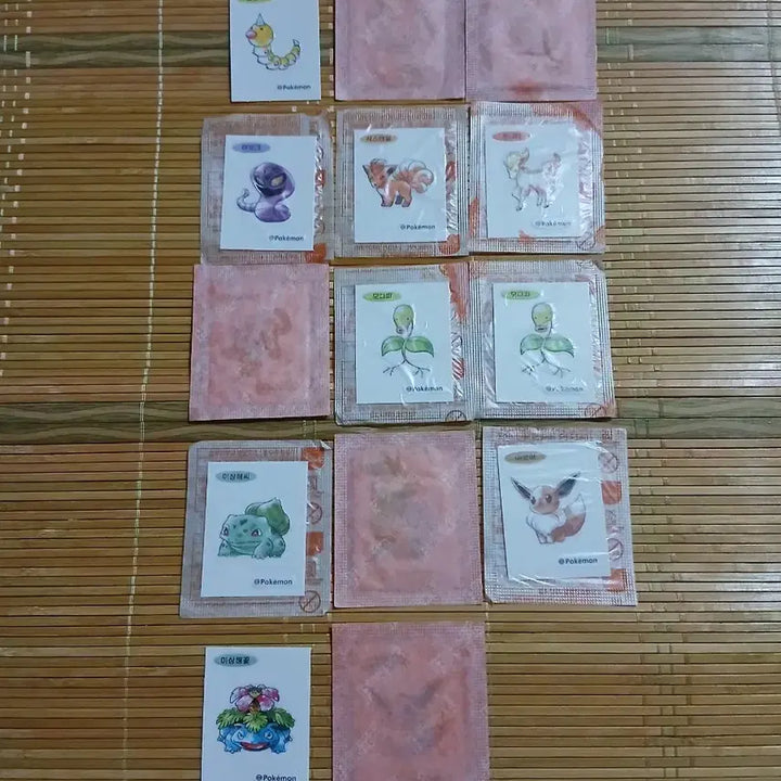 [BUNJANG] Pokemon Stick Seal Artwork 30th Anniversary / 포켓몬띠부씰 1개 선택 아트웍 30주년띠부씰