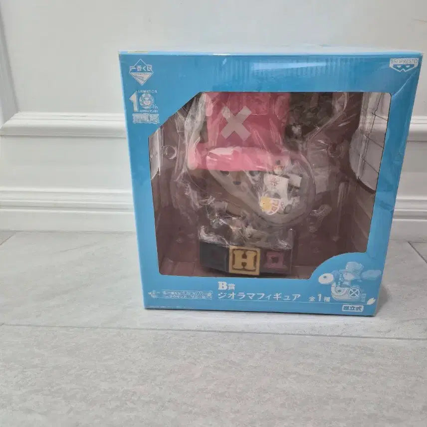 [BUNJANG] One Piece Ichiban Kuji 10th Anniversary Chopper &amp; Thousand Sunny Diorama Figure (New) / 원피스 쿠지 제일복권 10주년 쵸파 써니호 디오라마 피규어(새상품)