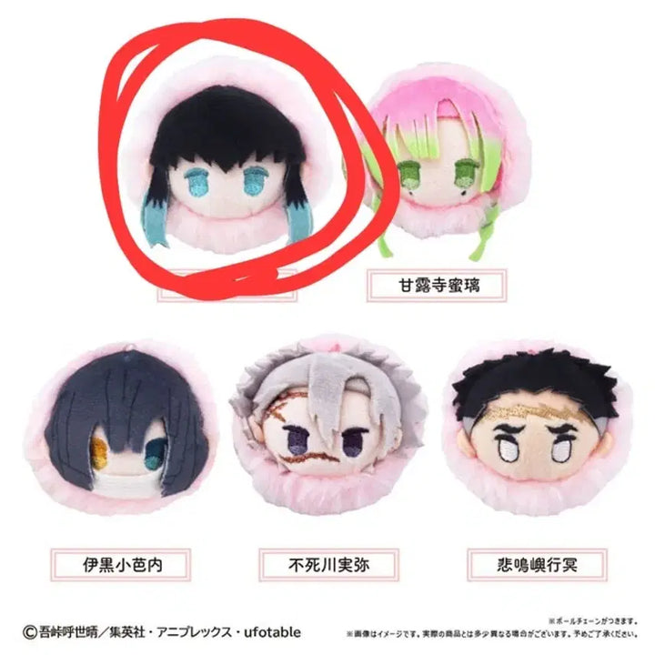 [BUNJANG] Demon Slayer: Kimetsu no Yaiba Muichiro Tokito Sakura Mochi Plush / 귀칼 무이치로 사쿠라 모찌 인형
