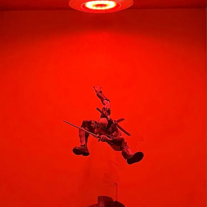 [BUNJANG] Deadpool Black and White Action Figure / 데드풀 흑백 피규어