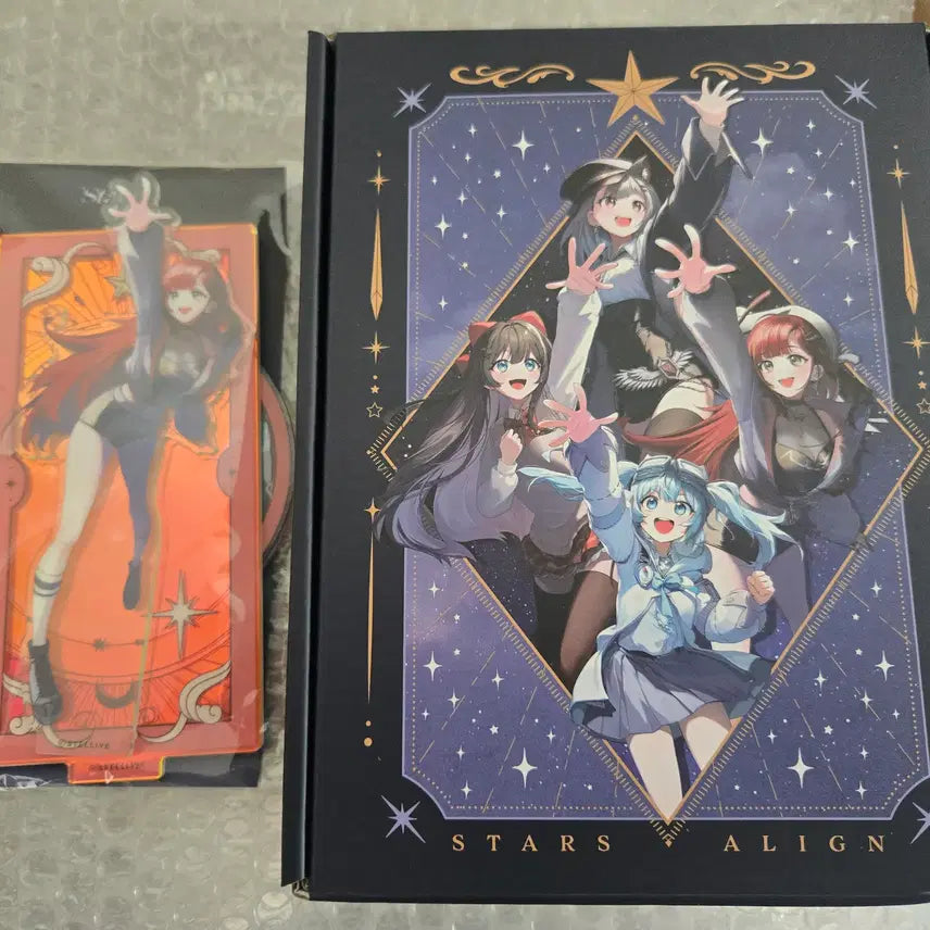 [BUNJANG] Stellive Akane Rize STARS ALIGN Goods Set (Sealed) / 미개봉) 스텔라이브 아카네 리제 STARS ALIGN 굿즈 세트