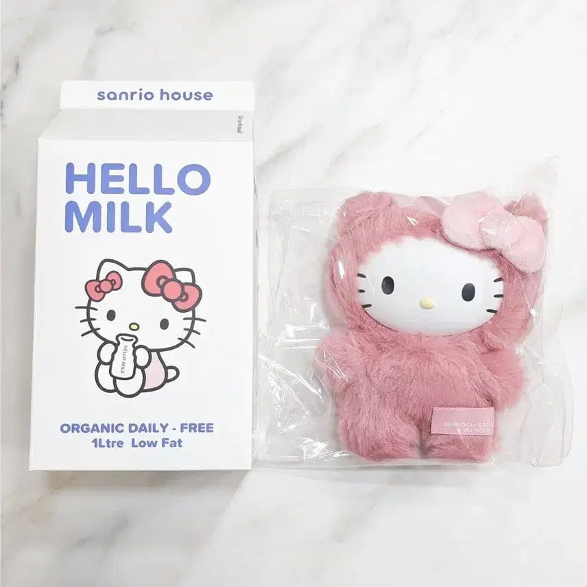 [BUNJANG] Sanrio House Pink Cherry Hello Kitty Random Plush Keyring / 산리오하우스 핑크 체리 헬로키티 랜덤 플러시 키링