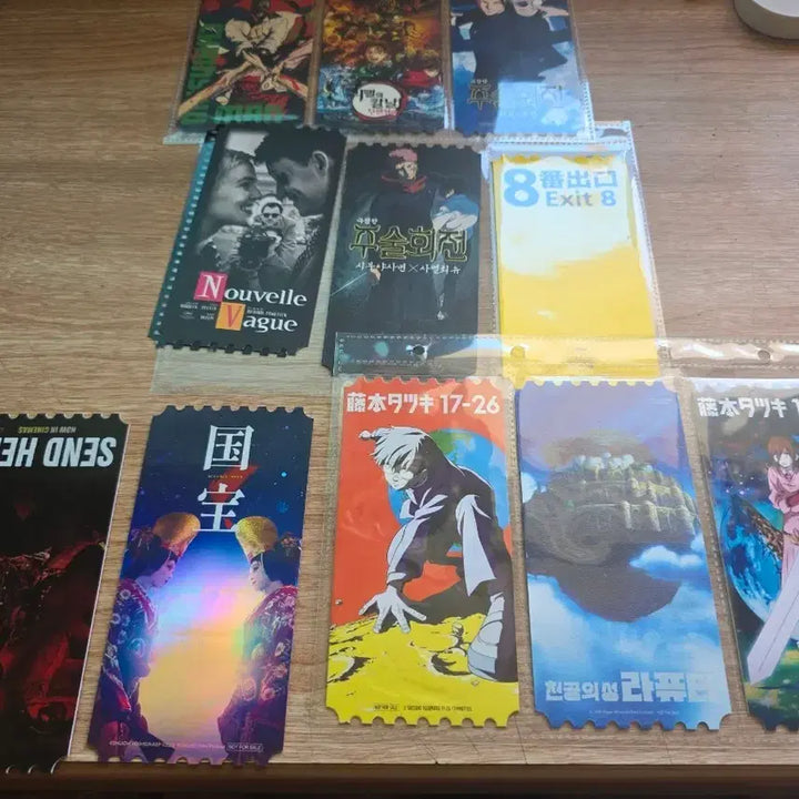 [BUNJANG] Official Anime Original Ticket Set / (낱개 구매 가능)애니 오리지널 티켓 등 공식 오티 팝니다