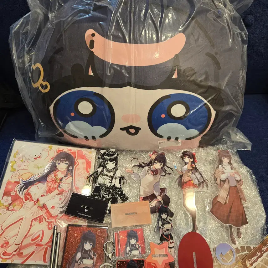 [BUNJANG] Stellive Shirayuki Hina Unsealed Bundle Set / 개봉품) 스텔라이브 시라유키히나 굿즈 일괄