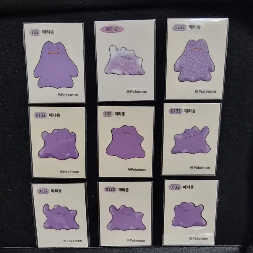[BUNJANG] Pokemon Ditto Sticker / 포켓몬 메타몽 띠부씰