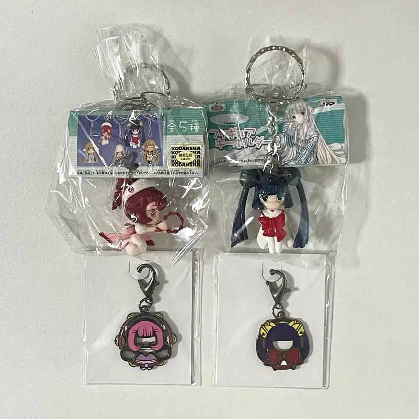 [BUNJANG] Chobits Chii (Sumomo, Kotoko) Classic Figure Keychain Bundle Set (Sealed) / 미개봉) 쵸비츠 스모모 코토코 고전 피규어 키링 일괄