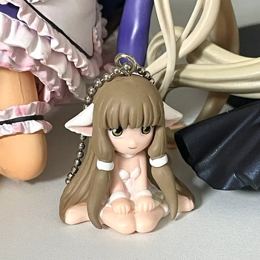 [BUNJANG] Chobits Chii (Sumomo Kotoko) Vintage Figure Keychain Bundle Set (Sealed) / 미개봉) 쵸비츠 스모모 코토코 고전 피규어 키링 일괄