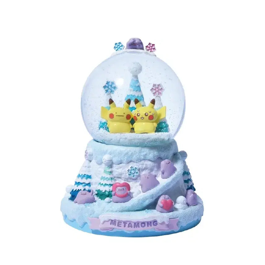 [BUNJANG] Pokemon Store Squishy Pokemon Day Metamon Snow Globe / 포켓몬 스토어 말랑말랑 메타몽의 하루 스노우볼