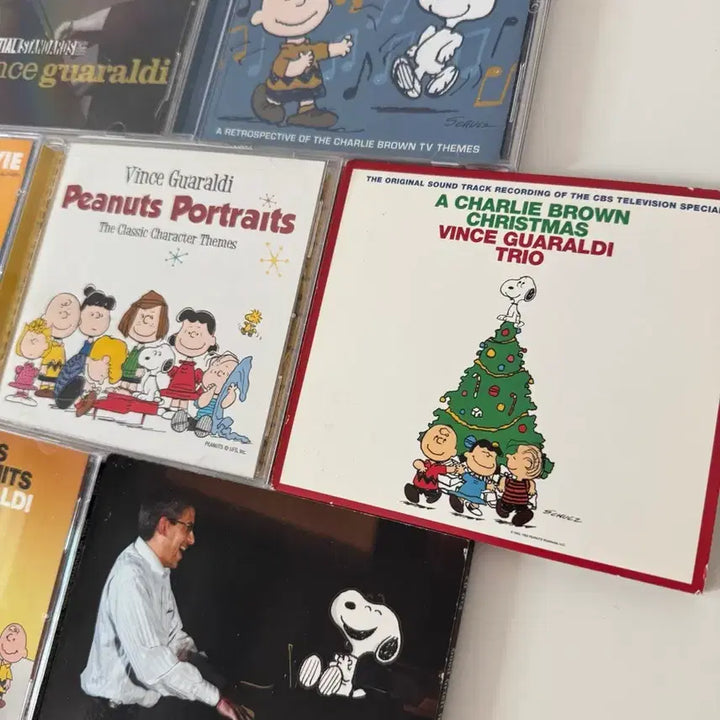 [BUNJANG] Peanuts (Snoopy) Music Collection 7 CD Bundle Set / 피너츠(스누피) 빈스 과랄디 컬렉션 CD 7장 일괄
