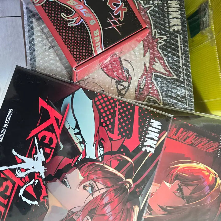 [BUNJANG] Red Hood LP Set + Cassette Bundle Set (Sealed) / 미개봉) 레드후드 LP세트+카세트 일괄