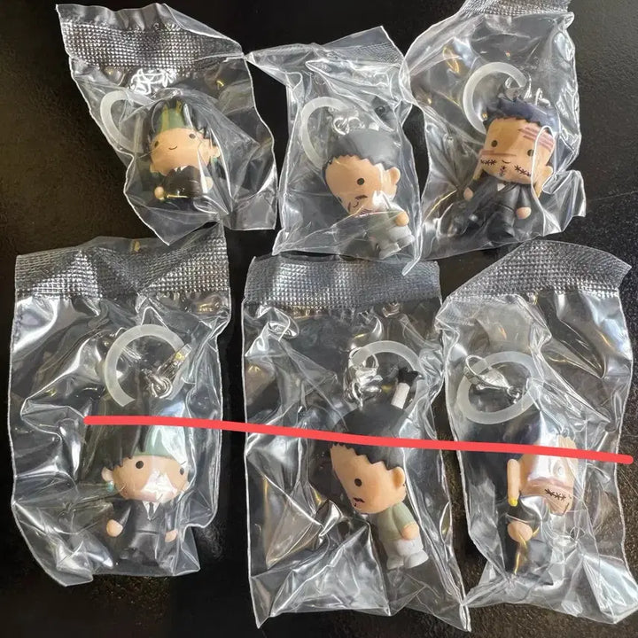 [BUNJANG] Hunter x Hunter Phantom Troupe Accessories Vol. 2 Chrollo, Nobunaga, Franklin Bundle Set / 헌터헌터 메지루시 환영여단2탄 클로로 , 노부나가, 프랭크린 일괄