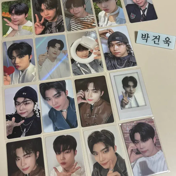 [BUNJANG] ZEROBASEONE Park Gunwook Bundle Set Photocard / 제로베이스원 박건욱 포토카드 일괄판매