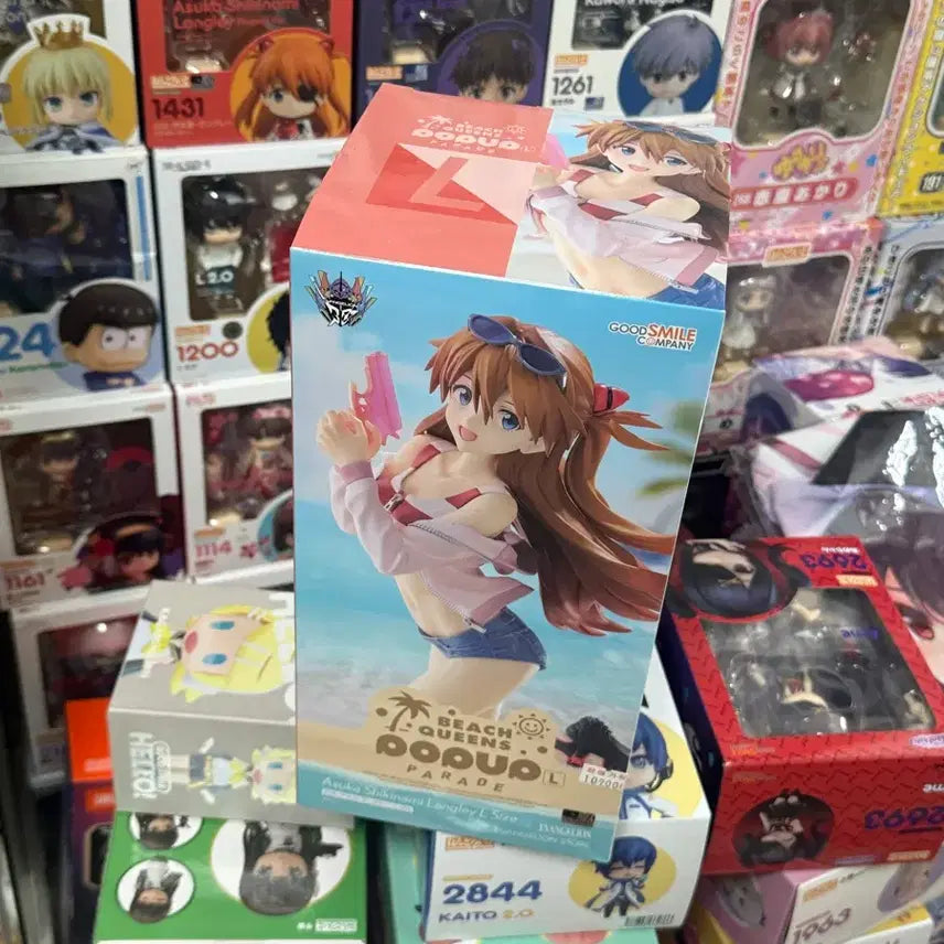 [BUNJANG] Good Smile Beach Queen Asuka Langley Soryu Figure / 택포 9굿스마일 비치퀸 아스카 팝업 판매합니다