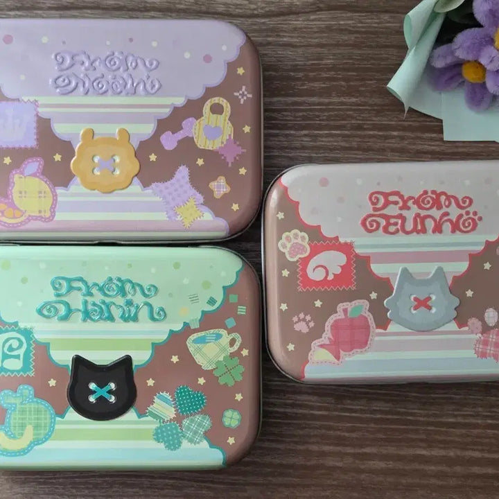 [SOLD OUT] 플레이브 생일쿠키 틴케이스 일괄