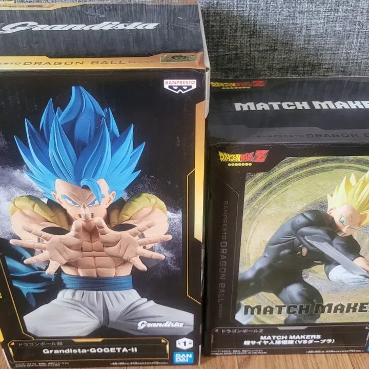 [BUNJANG] Dragon Ball Grandista Gogeta 2 &amp; Match Makers Son Gohan Figures / 드래곤볼 피규어 그란디스타 고지타2 / 매치 메이커 손오반 팔아요