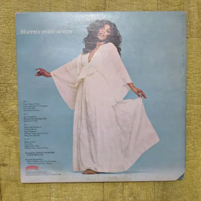 [BUNJANG] Donna Summer Once Upon A Time... 2LP Vinyl Record / 도나썸머 2LP