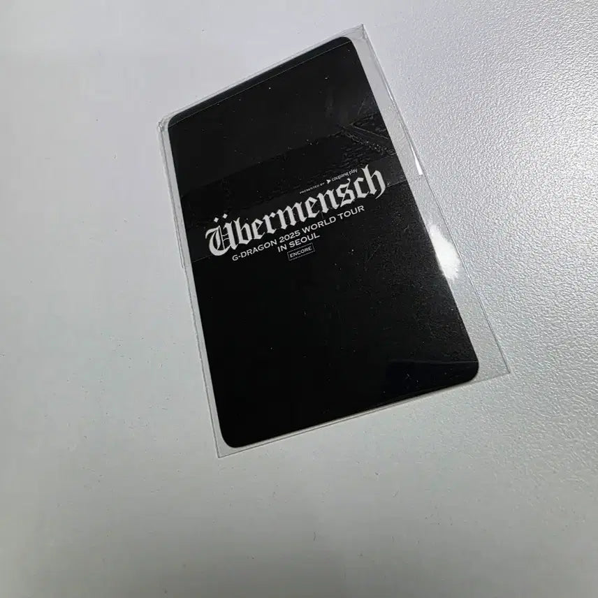 [BUNJANG] G-Dragon Weverse Man Photocard / 지드래곤 지디 위버멘쉬 포토카드