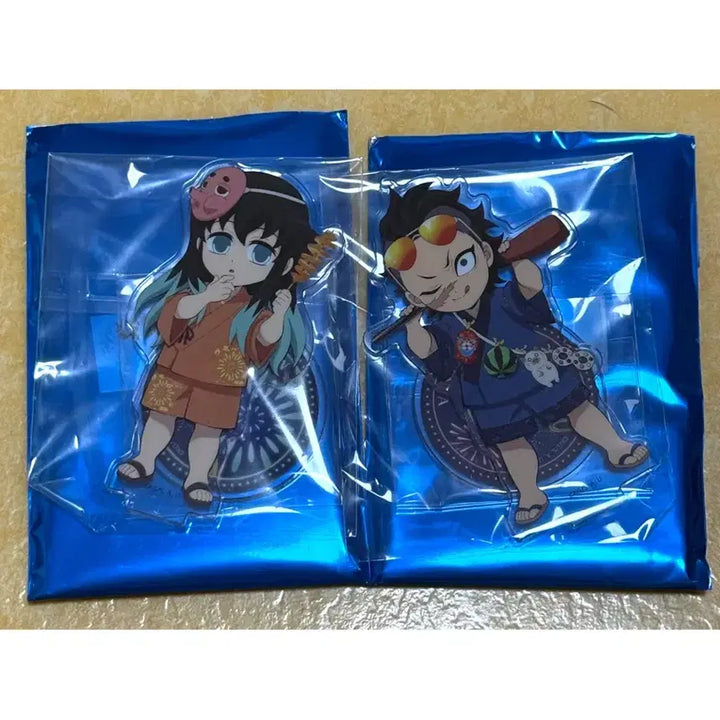 [BUNJANG] Demon Slayer Firework Acrylic Standees Muichiro &amp; Genya Bundle Set / 귀멸의칼날 불꽃놀이 아크릴 무이치로 겐야 일괄 판매