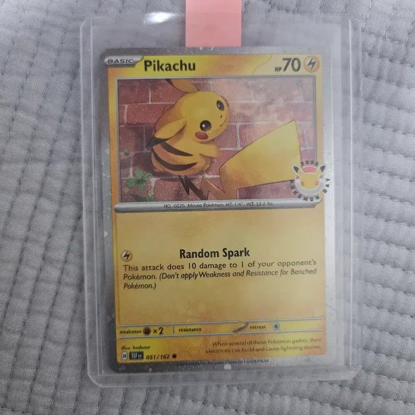 [BUNJANG] Pokemon Card 30th Anniversary Pikachu / 포켓몬카드 30주년 피카츄