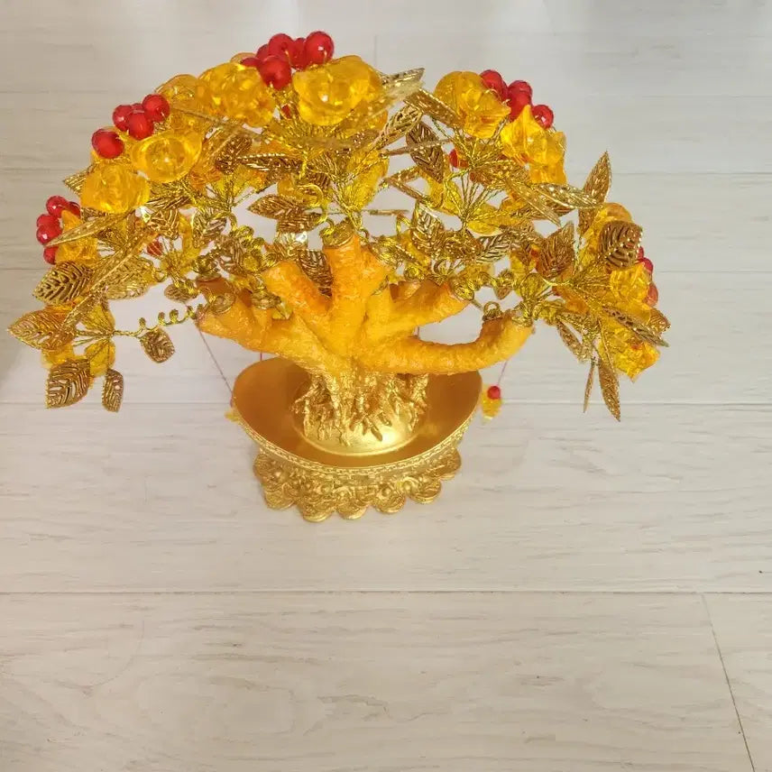 [BUNJANG] Golden Jewel Tree Decoration / 황금 보석 나무 장식