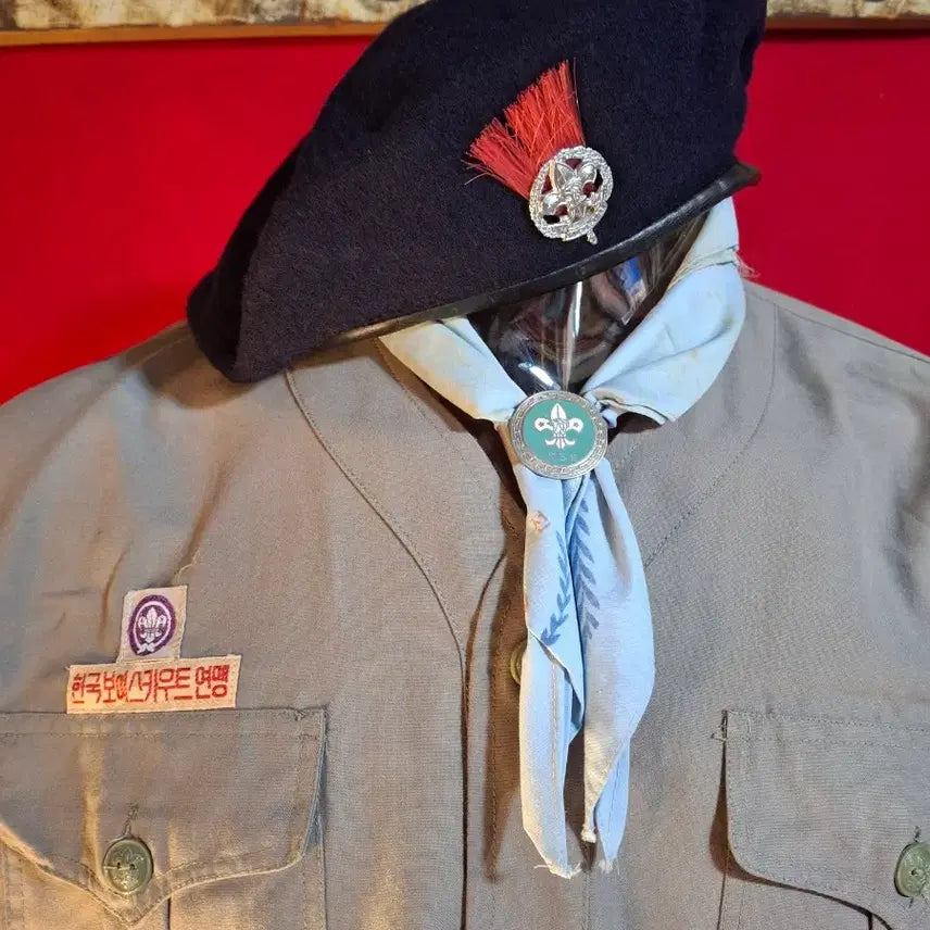 [BUNJANG] Korean Boy Scout Jeonbuk Federation Iri Branch Uniform Set / 한국 보이스카우트 전북연맹 이리지부 남자유니품