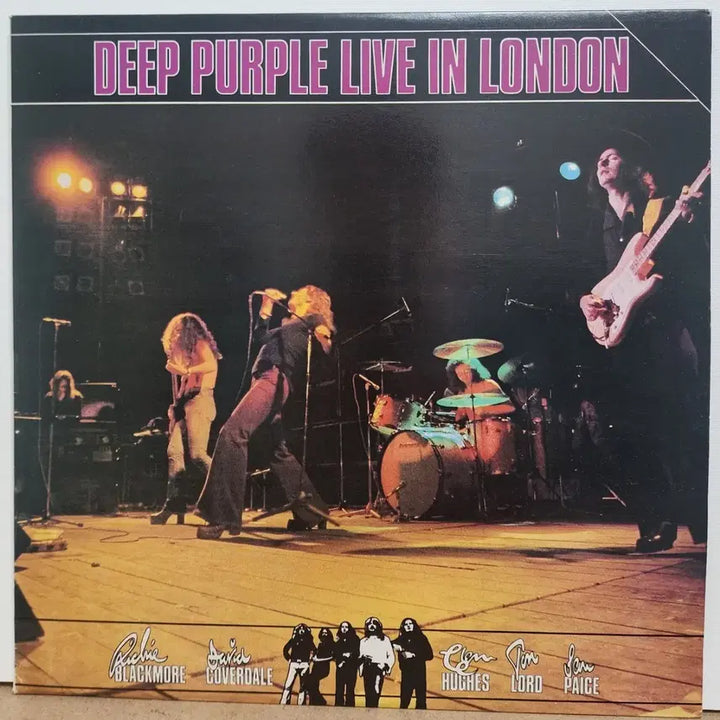 [BUNJANG] Deep Purple Live in London LP Vinyl Record / Deep Purple live in London LP