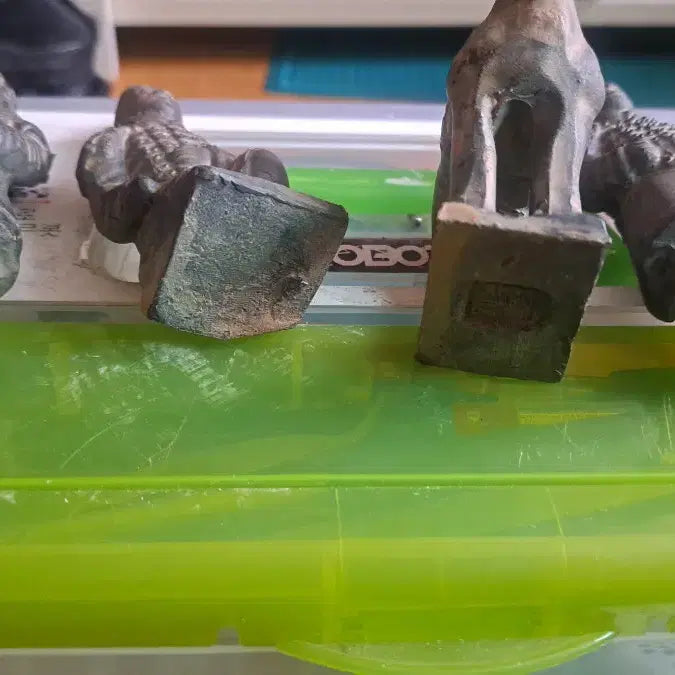 [BUNJANG] Terracotta Qin Shi Huang Soldier Figurines Set of 4 / 테라코타 병마용 장군 피규어 4개 세트