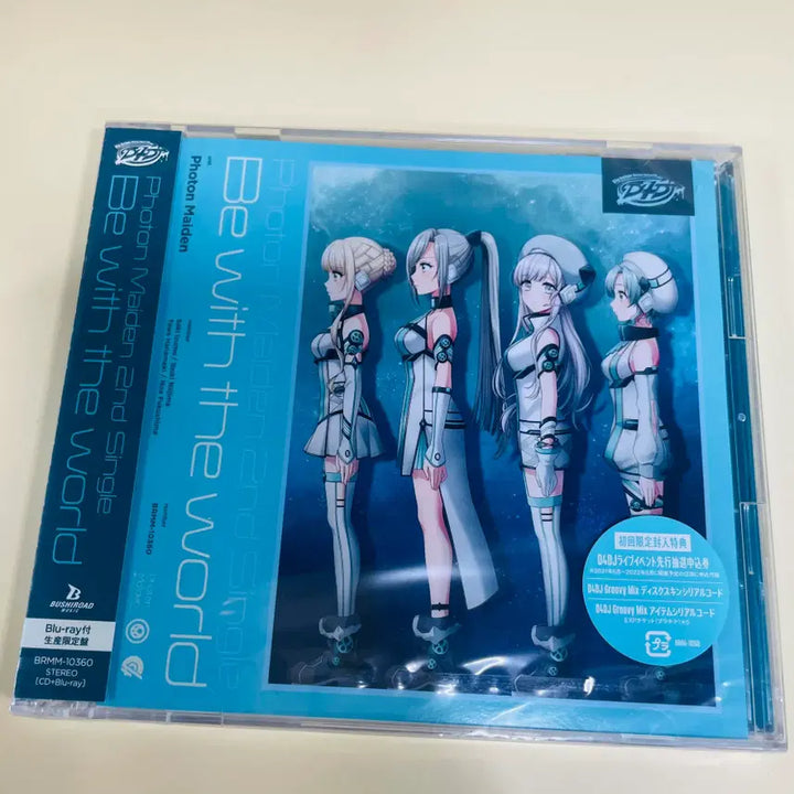 [BUNJANG] Photon Maiden Be with the World 2nd Single Blu-ray Included Limited Production Edition / [미개봉/CD] 포톤 메이든 2nd 싱글 Be with the world