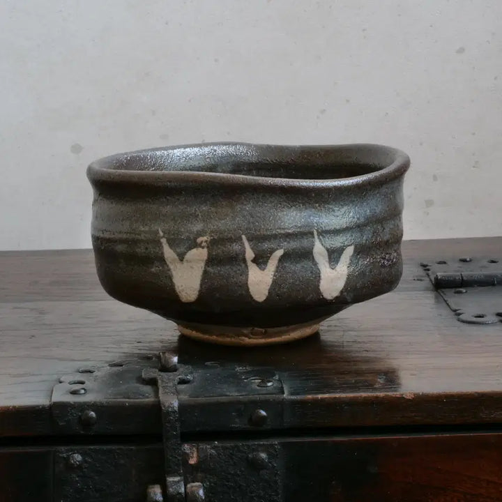 [BUNJANG] Kato Shunji II Nezumi Shino Chawan (Tea Bowl) / 시노 다완