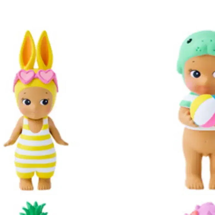 [BUNJANG] Sonny Angel Summer Rabbit &amp; Manatee Figures / 소니엔젤 썸머 토끼 매너티