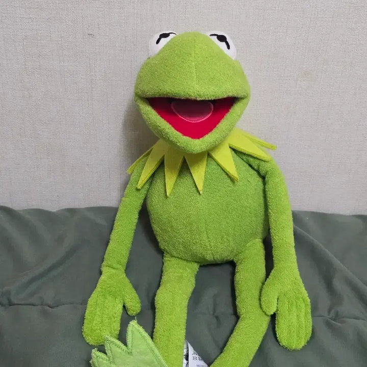[BUNJANG] Disney Muppets Kermit the Frog Plush Doll / 디즈니 머펫 커밋 개구리 봉제 인형