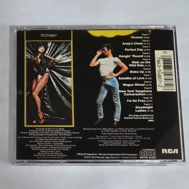 [BUNJANG] Lou Reed Transformer Velvet Underground CD / 루 리드 Transformer 앨범 시디 CD 밸벳 언더그라운드