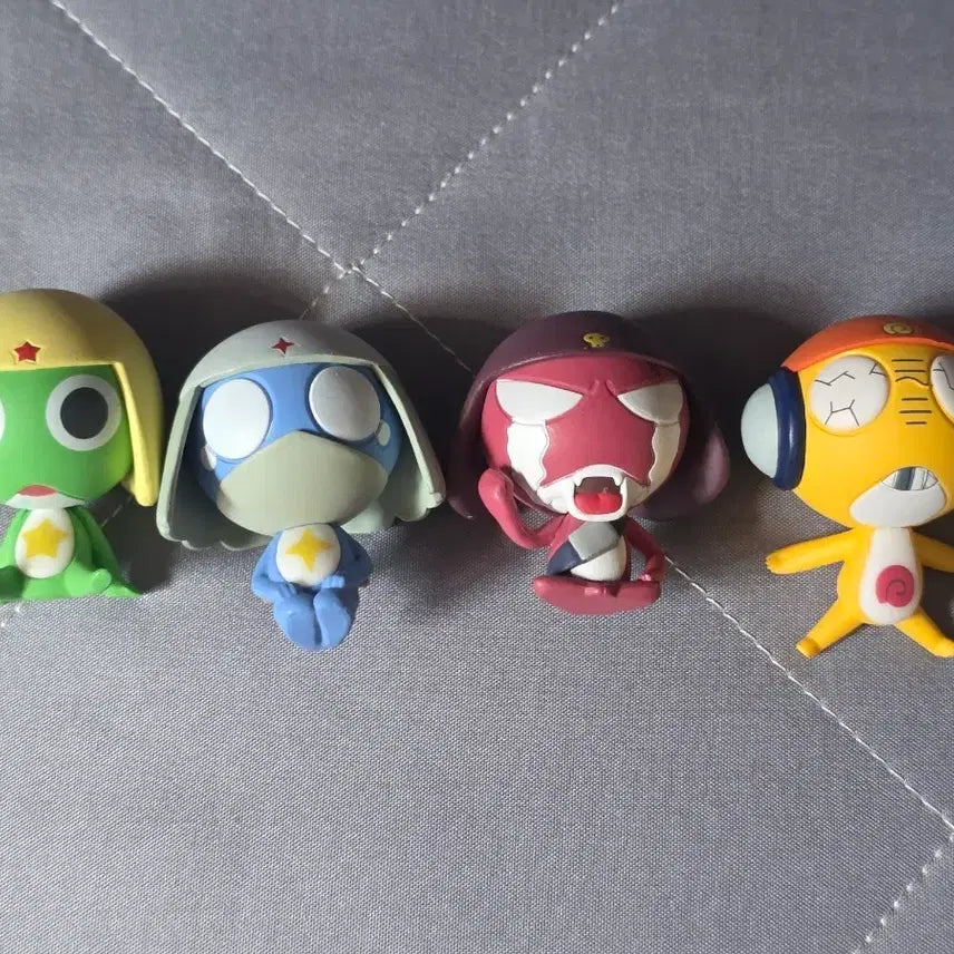 [BUNJANG] Sgt. Frog Keroro Machi Boke 4-Piece Set / 개구리 중사 케로로 마치보케 4종 세트