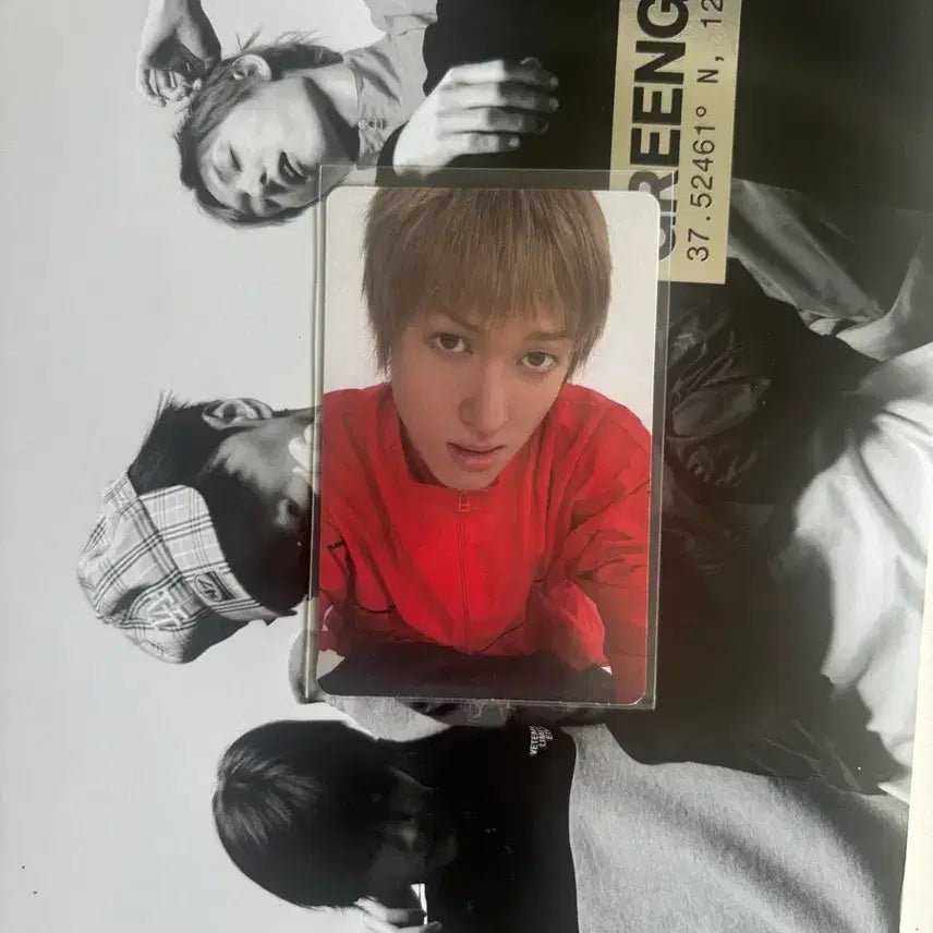 [BUNJANG] Curtis Martin Green Green Studio Version Scratch Photocard / 코르티스 마틴 그린그린 스튜디오 버전 스크래치 포카 양도